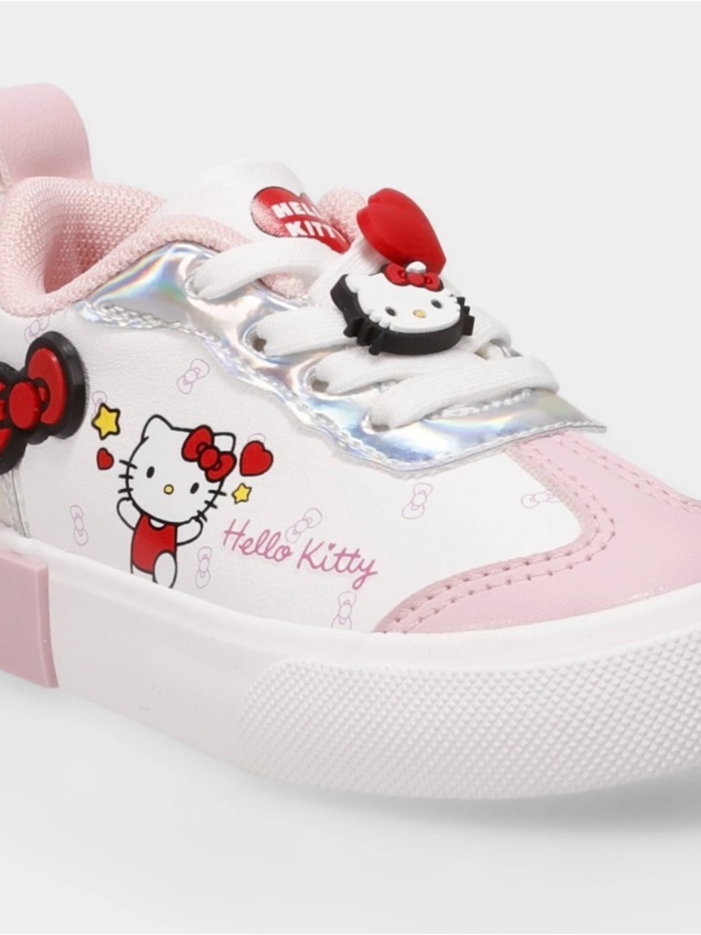 Hello Kitty Court Sneaker Toddler Girls Slip-On Casual Sneakers